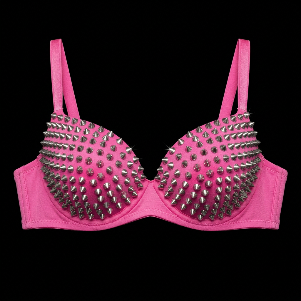 RELIC SPIKED COTTON CANDY BRA